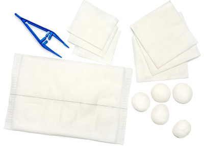 Set netkana preveza št. 3, steril, 1 set