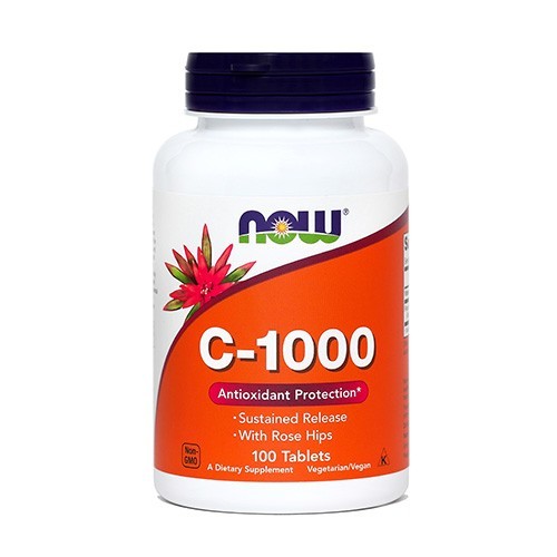 Picture of Vitamin C 1000 mg, 100 tablet, NOW