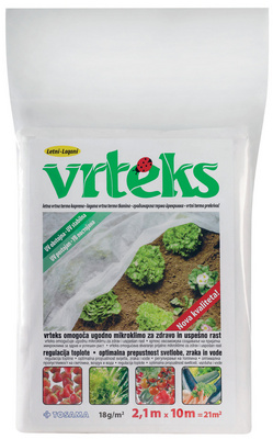 Vrteks letni 2,1 m x 10 m, 1 kos
