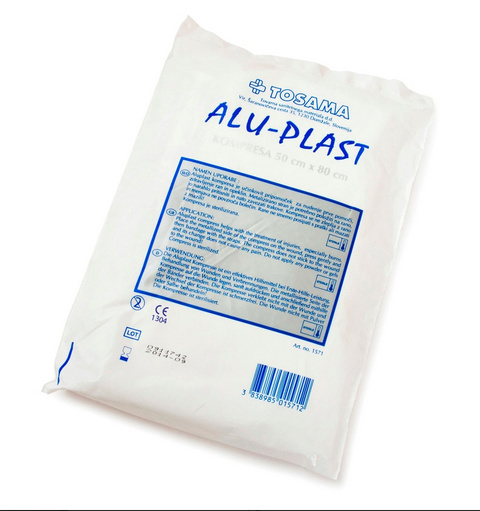 Aluplast extra sterilni 50 x 80 cm, 1 pkt