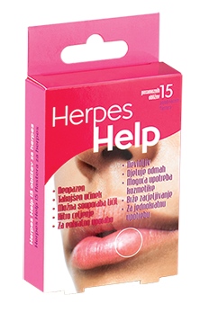 Herpes Help obliži za herpes 15 kos