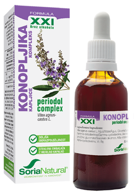 Konopljika kompleks XXI brezalkoholne kapljice 50 ml, Soria