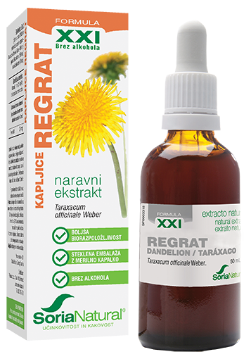 Picture of Regrat brezalkoholne kapljice XXI 50 ml, Soria