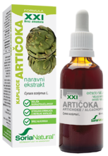 Artičoka ekstrat kapljice XXI 50 ml, Soria Natural