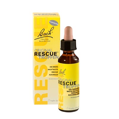 Bach Rescue kapljice brez alkohola 20 ml