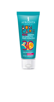 Sun care Kids krema za sončenje F30 100 ml, Afrodita