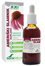 Ameriški slamnik brezalkoholne kapljice XXI 50 ml, Soria