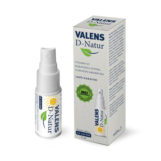 Picture of Valens D-natur ustno pršilo brez konzervansov