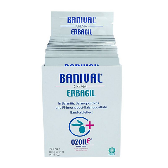 Picture of Banival krema 10 X 3 ml vrečke, Erbagil