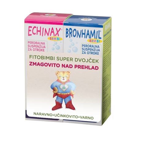 Picture of Fitobimbi dvojček (Echinax 200ml+Bronhamil 200ml)