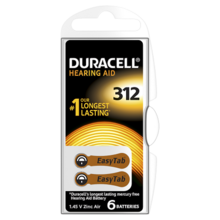 Duracell baterija za slušni aparat 312