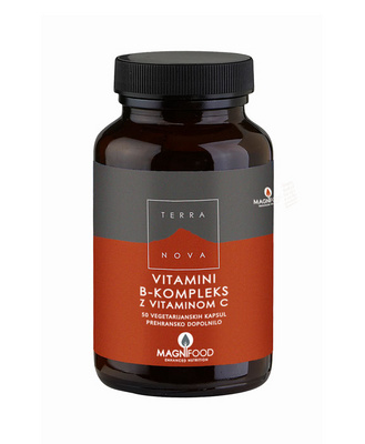 Vitamini B-kompleks z vitaminom C  50 kap., Terranova
