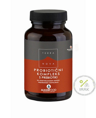 Probiotični kompleks s prebiotiki 50 kap., Terranova