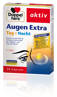 Doppelherz aktiv, Augen Extra dan + noč, 30 kapsul